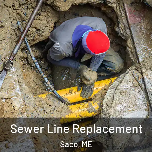  Sewer Line Replacement Saco, ME
